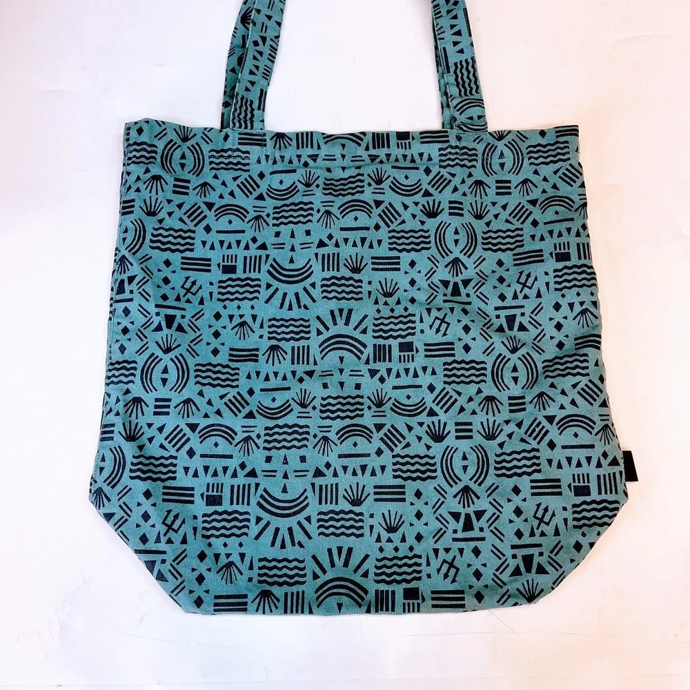 Patagonia‎ Protected Peaks 59280 Tribal Organic Cotton Canvas Market Tote Bag